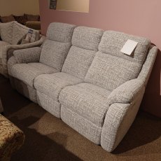 Clearance G Plan Kinsbury 3 Seater Power Sofa with Power Head and Lumbar