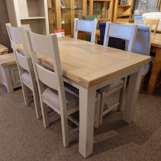 Clearance Cambridge Table and 4 Dining Chairs