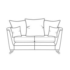 Wynwood 2 Seater Pillow Back Sofa 