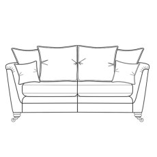 Wynwood 3 Seater Pillow Back Sofa