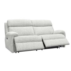 G Plan Hardy Recliner 3 Seater Sofa - Fabric