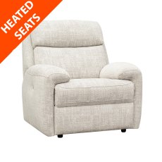 G Plan Hardy Fixed Armchair - Fabric with Heated seats