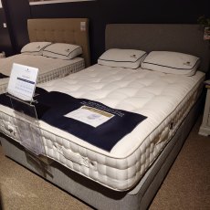 Clearance Harrison Bergamot 5'0 Divan Set (Medium/Firm) with Sonnet Headboard