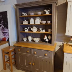 Clearance Victorian Kitchen Open Shelf Painted Dresser