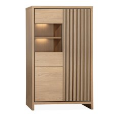 Atlas Display Cabinet 1 Glass door / 2 Doors