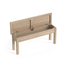 Helsinki Shallow Storage Bench