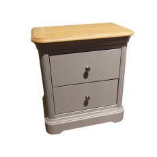 Antibes Painted 2 Drawer Bedside