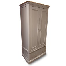 Antibes Painted Double Wardrobe with Drawer