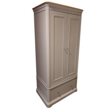 Antibes Painted Double Wardrobe with Drawer
