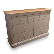 Antibes Painted 3 Over 4 Combination Chest