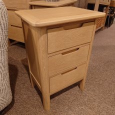 Clearance Tivoli 3 Drawer Bedside