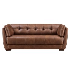 Theo 3 Seater Leather Sofa