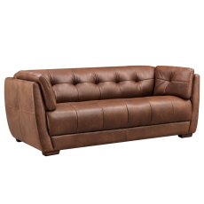 Theo 3 Seater Leather Sofa