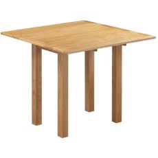 Bristol Oak Square Drop Leaf Table