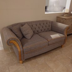 Clearance Edale 2 Seater Tweed Sofa