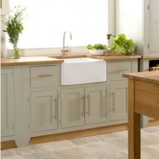 Living Kitchen freestanding Belfast sink base