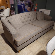 Clearance Buxton 2 Seater Tweed Sofa
