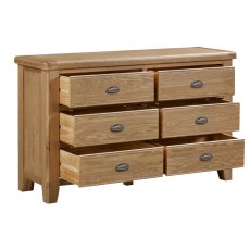 Woodvale 6 Drawer Wide Chest