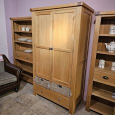 Clearance Wellington Oak Larder Cupboard Clearance Wellington Oak Larder Cupboard