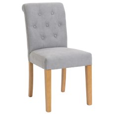 Bristol Oak Scroll Back Dining Chair