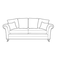 Cambridge 3 Seater Sofa (Pillow Back)