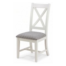 Amberley Upholstered Cross Back Chair