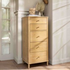 Savona 5 Drawer Tall Chest Savona 5 Drawer Tall Chest