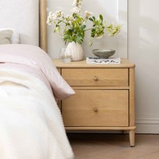 Savona 2 Drawer Bedside