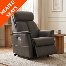 G Plan Kelson Recliner Armchair - Leather with Heated seats G Plan Kelson Recliner Armchair - Leather with Heated seats