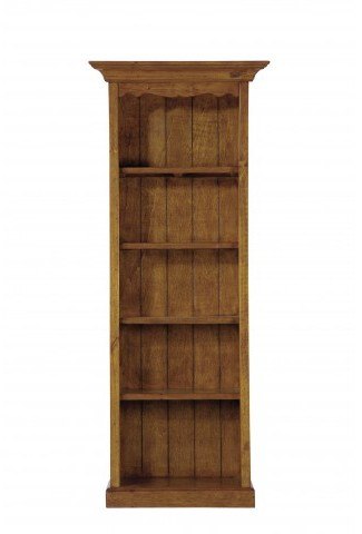 Raffles Dark Narrow 5 Shelf Bookcase