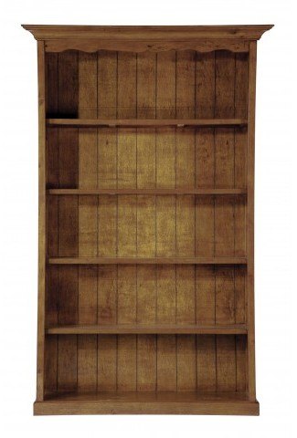 Raffles Dark Wide 5 Shelf Bookcase