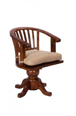 Raffles Dark Rotating Office Chair