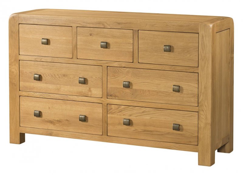 Avon Oak 3 Over 4 Chest of Drawers