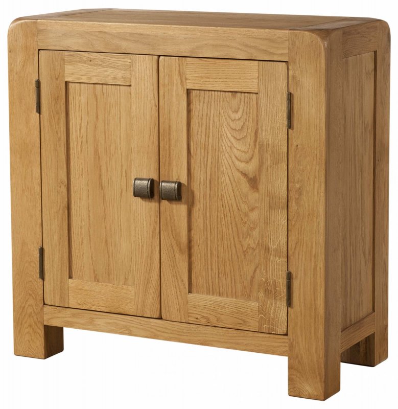 Avon Oak Furniture Avon Oak Small Cabinet 2 Door