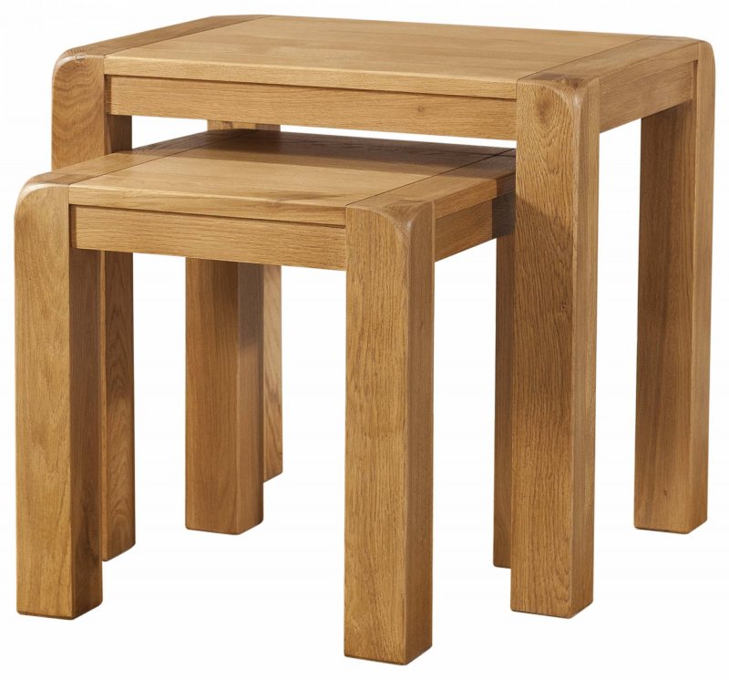 Avon Oak Nest of Tables