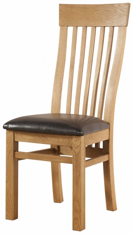 Avon Oak Furniture Avon Oak Curved Back Chair