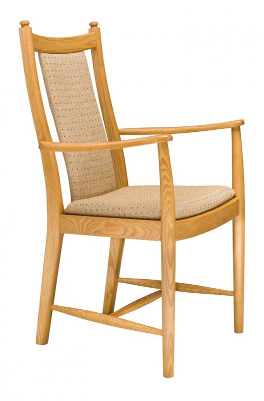 ercol Windsor Penn Padded Back Dining Armchair