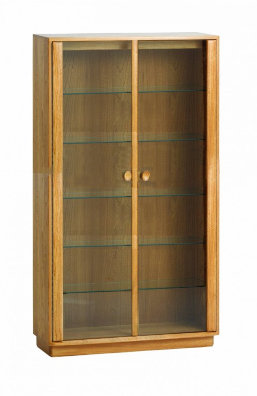 ercol Windsor Medium Display Cabinet