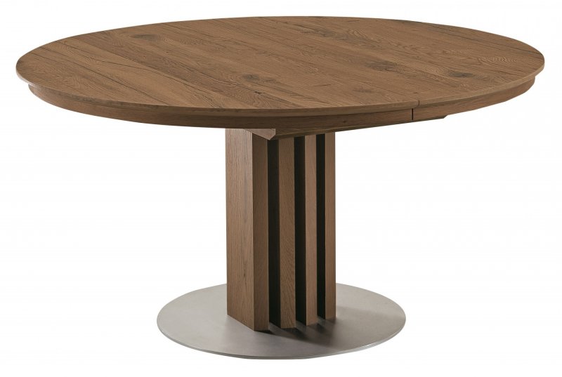 Venjakob Dining Table - 120-170 Round Extening Table - ET204