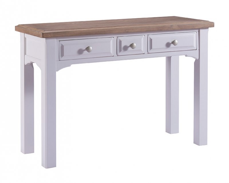 Fleur grey paint dressing table + 3 drws