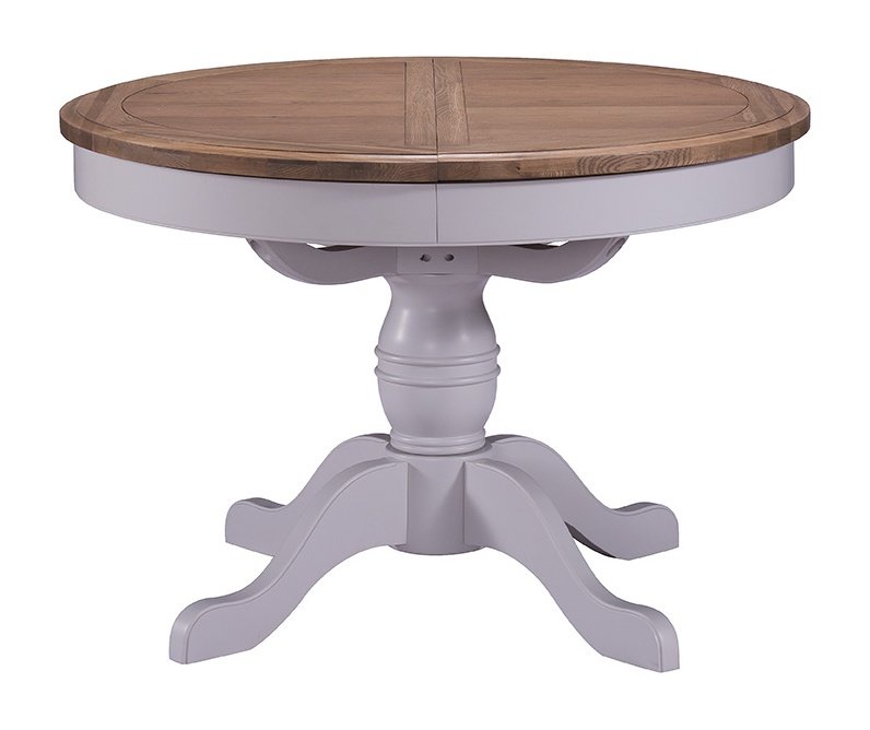 Fleur Painted Fleur Grey Painted Round Dining Table
