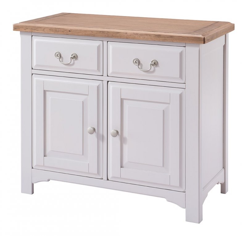 Fleur grey painted small sideboard