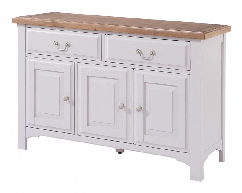 Fleur grey painted large sideboard