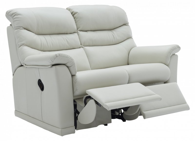 G Plan Malvern Recliner 2 Seater Sofa - Leather