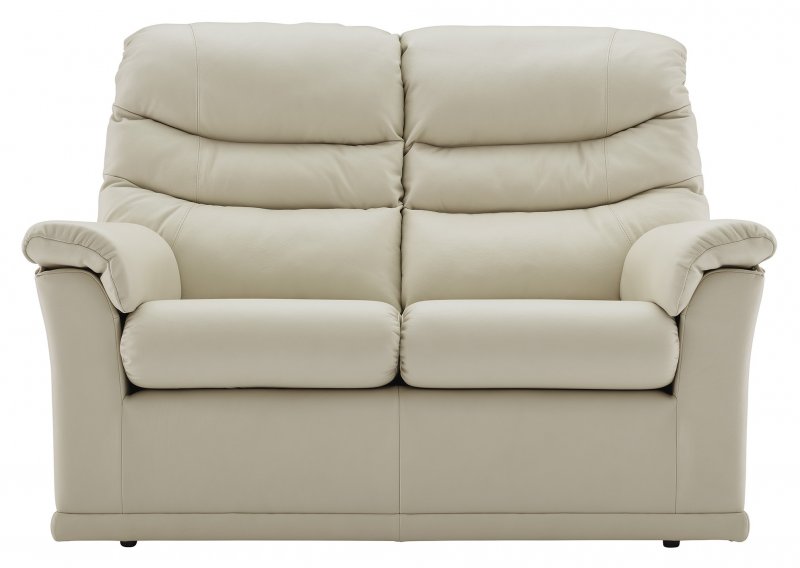 G Plan Malvern Fixed 2 Seater Sofa - Leather