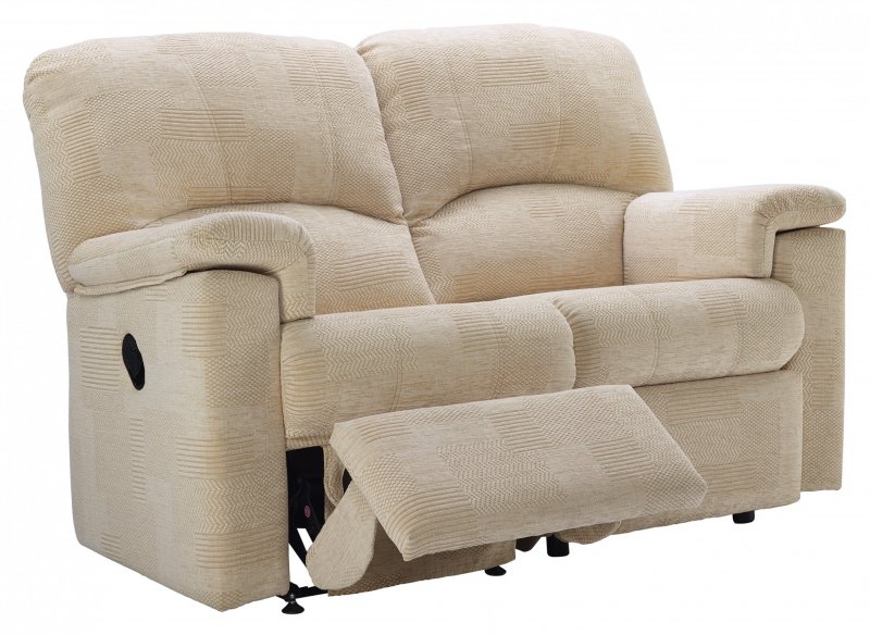 G Plan Chloe Recliner 2 Seater Sofa - Fabric