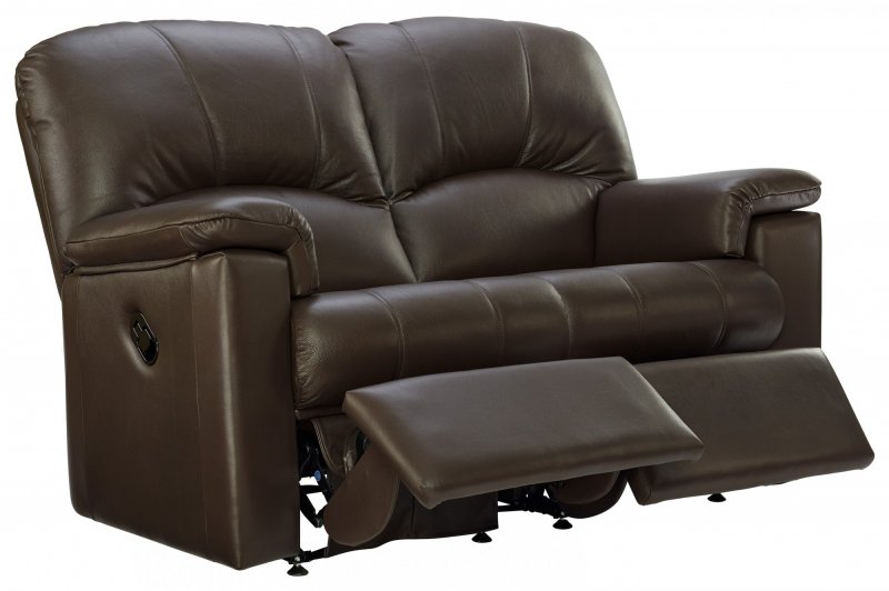 G Plan Chloe Recliner 2 Seater Sofa - Leather