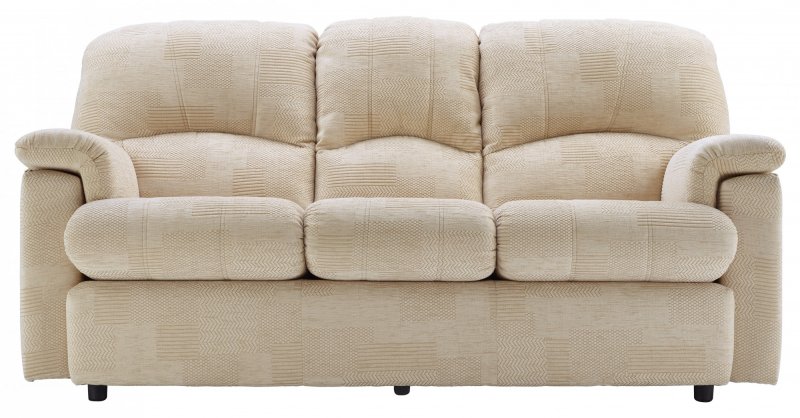 G Plan Chloe Small Fixed 3 Seater Sofa - Fabric