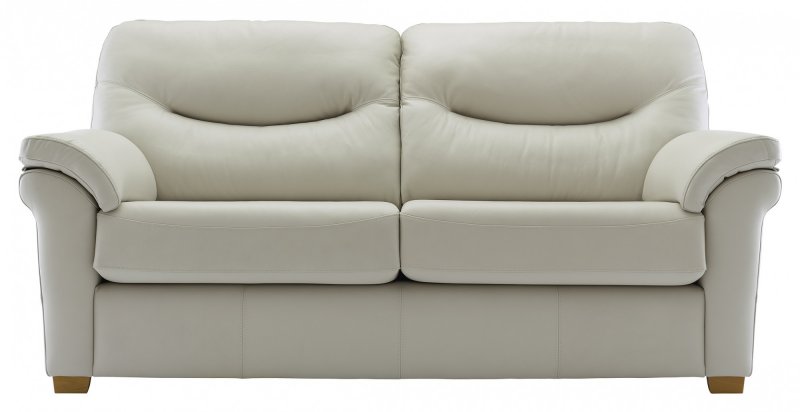 G Plan Upholstery G Plan Washington Fixed 3 Seater Sofa - Leather