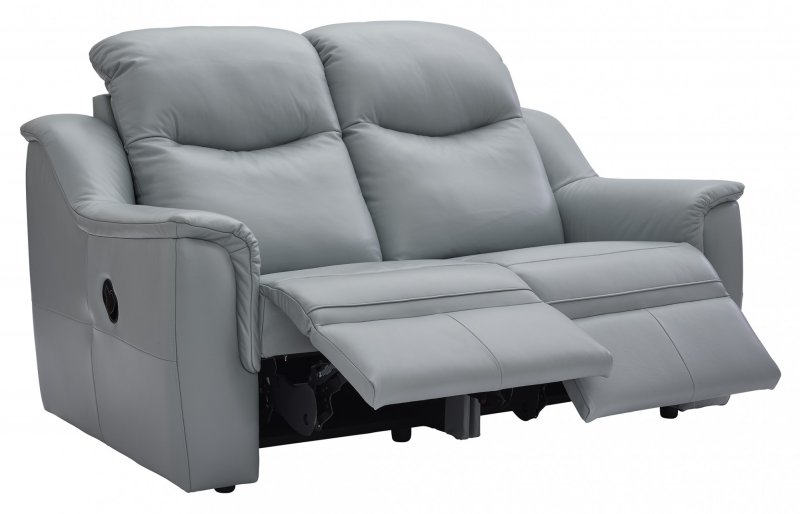 2 Seater Recliner Sofa Leather, Grey Leather Recliner Sofa